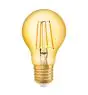 Osram Vintage 1906 LED E27 Peer Filament Goud 7.5W 865lm - 825 Zeer Warm Wit | Vervangt 60W