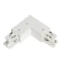 3 Fase Hoek Connector 90d V Aarde Intern - Wit